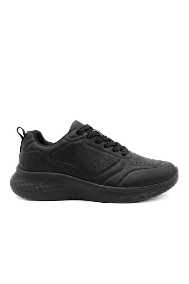 Pavers Pavers Women's Memory Foam Lightweight Trainers in Black - 2