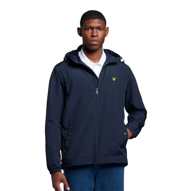 Lyle & Scott Lyle & Scott Men's Full Zip Plus Hooded Jacket in Dark Navy - 3