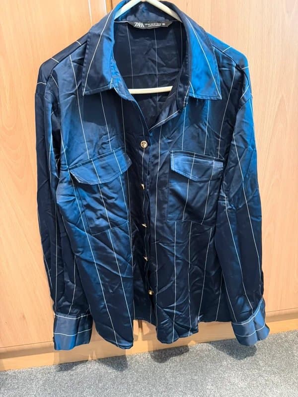 Zara Zara blue shirt