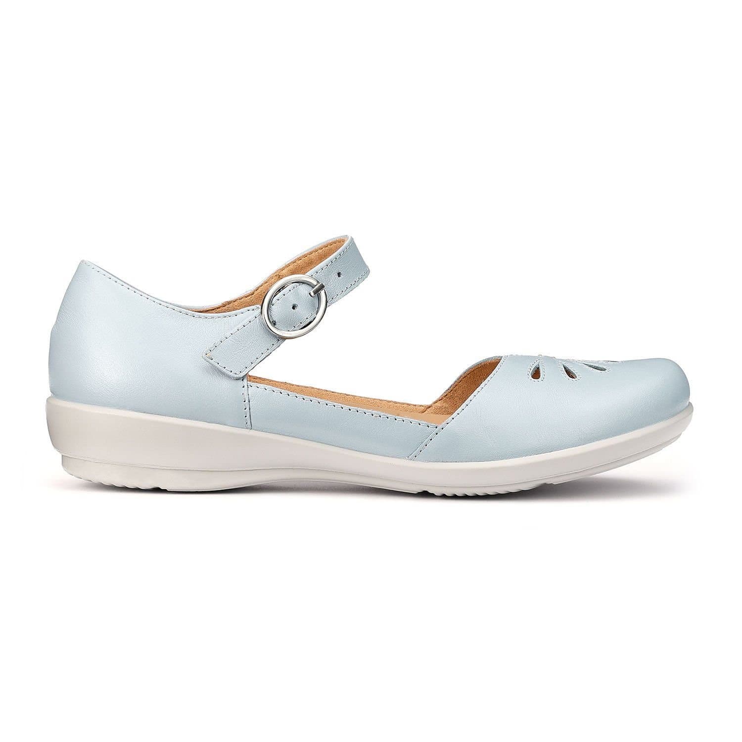 Hotter Hotter Women's 'Eloise' Light Blue Mary Janes