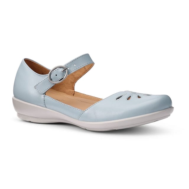 Hotter Hotter Women's 'Eloise' Mary Janes in Light Blue - 2