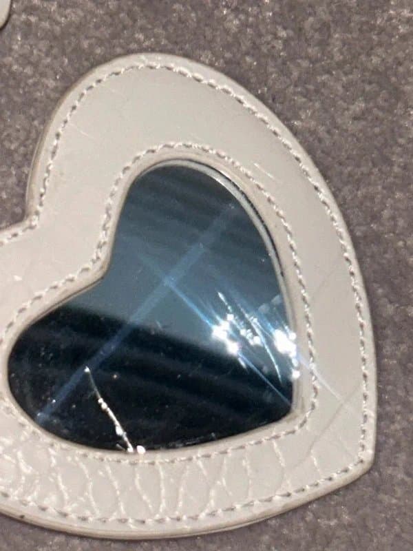 EGO Ego white silver hand shoulder bag