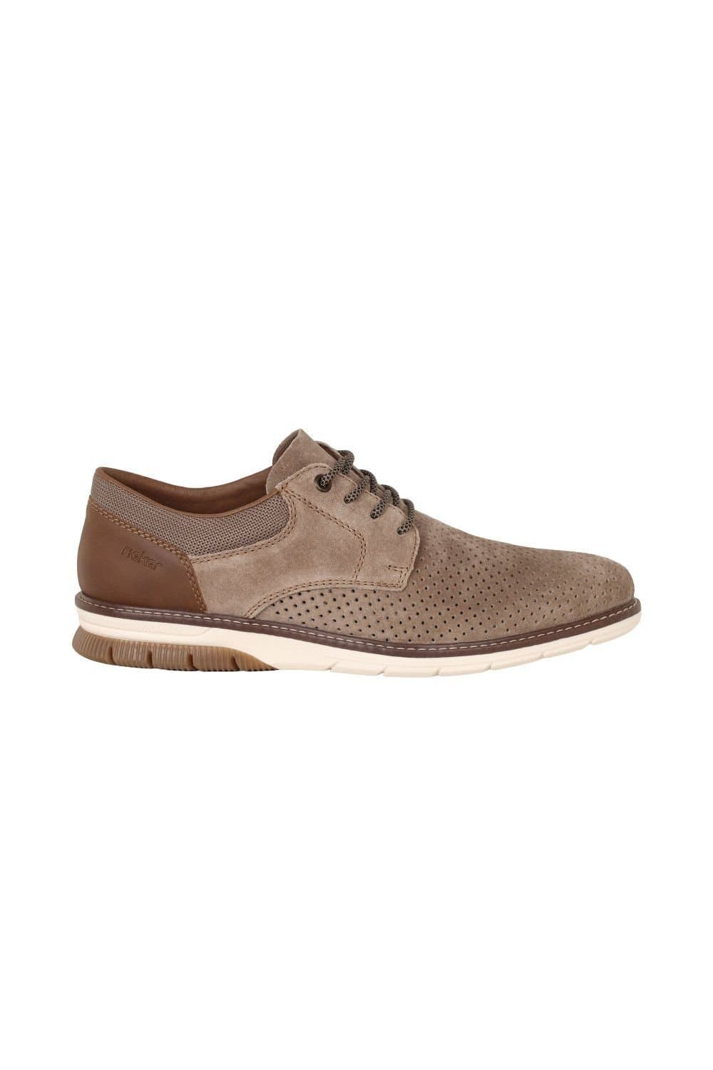Rieker Rieker Men's Baxter Lace Up Shoes in Stone