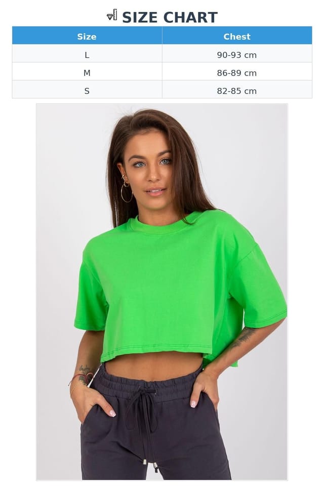Love Lace Love Lace Women's T-Shirt With A Loose Fit & Short Sleeves in Green - 3