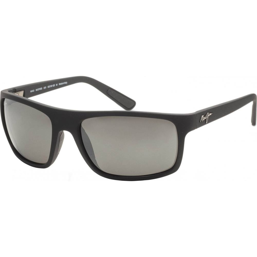 Maui Jim Maui Jim Men's MJ0746S-001 Byron Bay Square/Rectangle Sunglasses in Black - 1