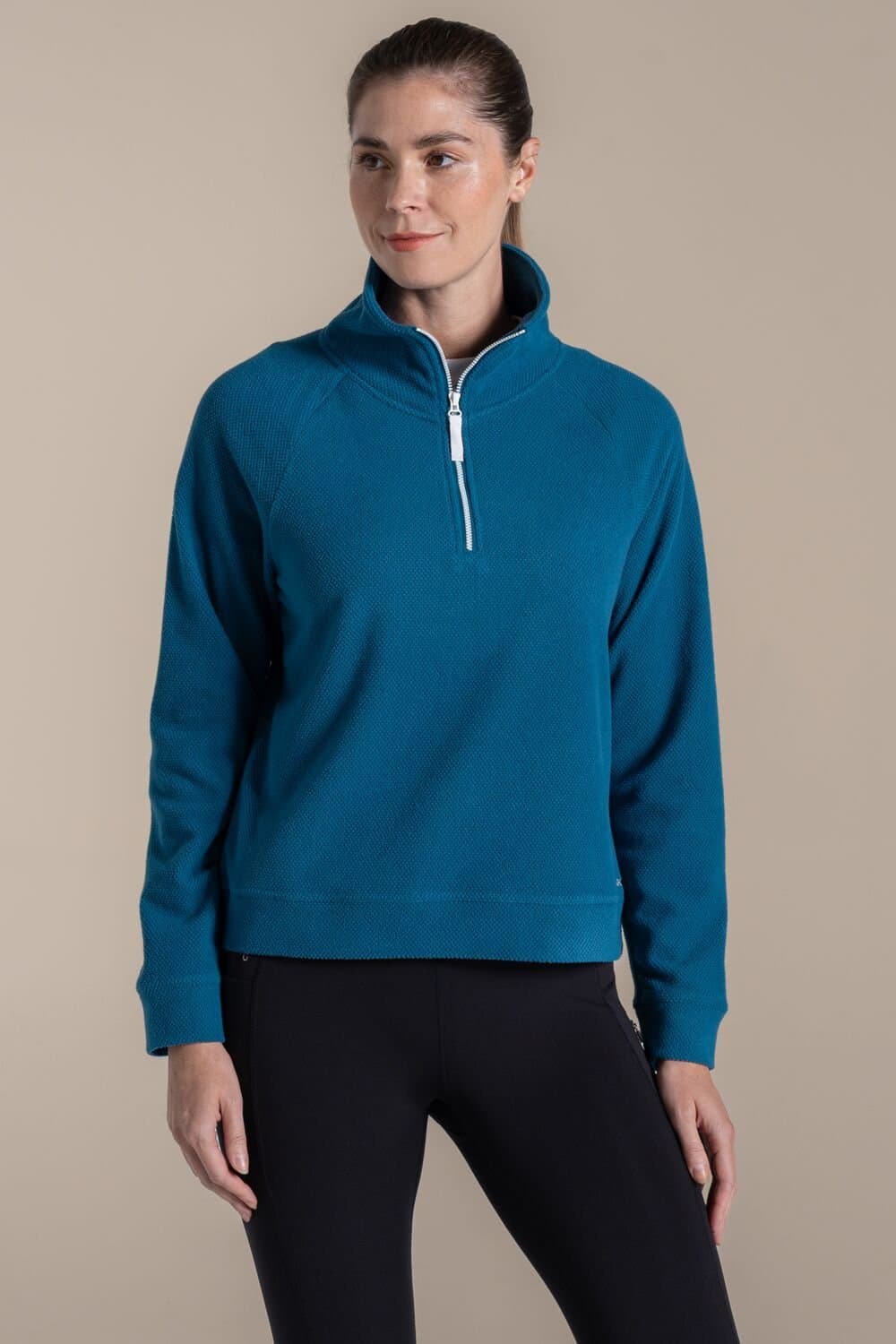Craghoppers Craghoppers Women's Raja Half Zip Fleece in Blue