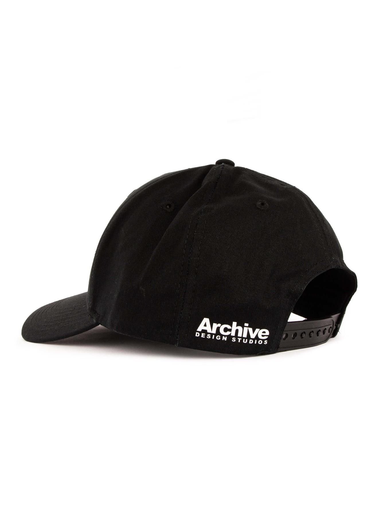 Archive Design Studio Archive Design Studio Men's Oakwood Cap in Black - 2