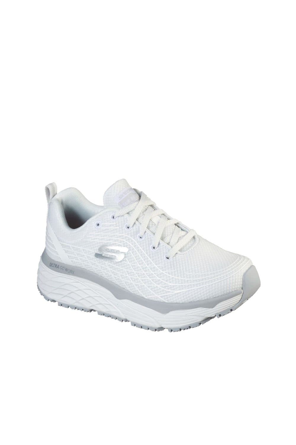 Skechers Skechers Women's Max Cushioning Elite Sr Occupational Shoes in White