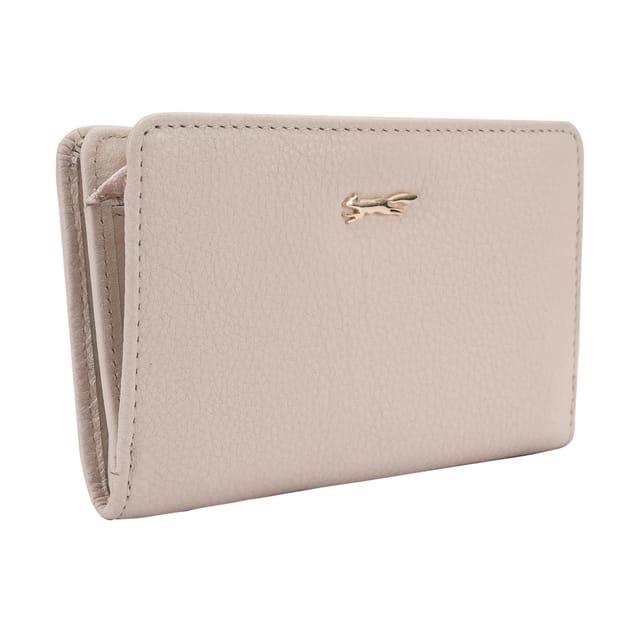 Paul Costelloe Paul Costelloe Women's Pansy Leather Purse in Light Beige - 2