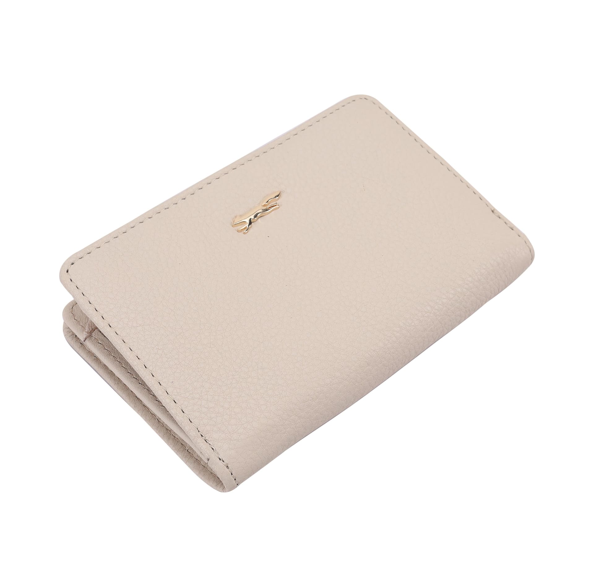Paul Costelloe Paul Costelloe Women's Pansy Leather Purse in Light Beige - 4