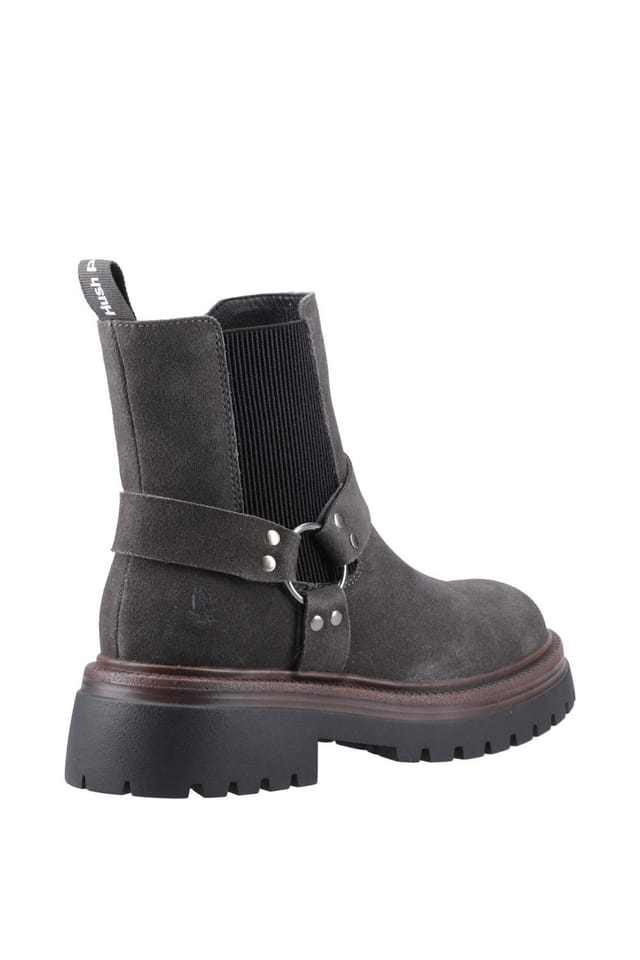 Hush Puppies Hush Puppies Women's Raye Buckle Boot Suede in Charcoal - 2