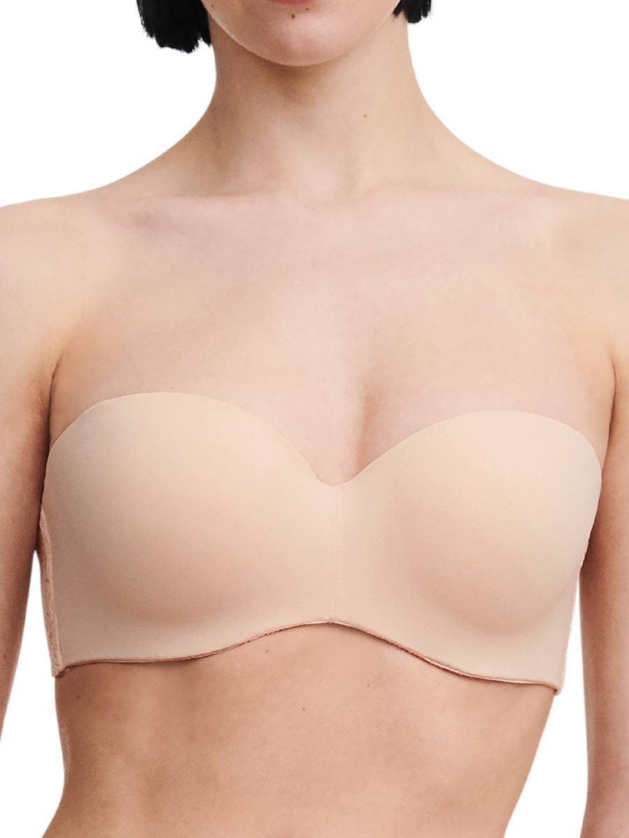 Chantelle Chantelle Women's Easy Feel Norah Bandeau T-Shirt Bra in Nude - 3