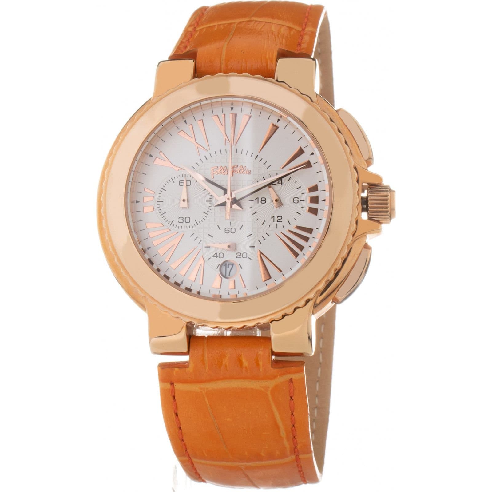 Folli Follie Folli Follie Women's WF13R002SEN 40mm Quartz Watch in Orange