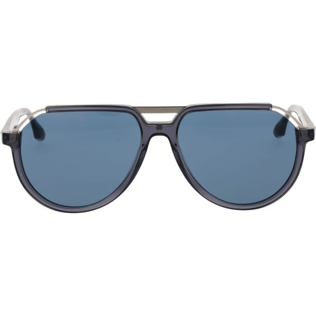 Trussardi Trussardi Men's TSM9036 59T01 Round/Oval Sunglasses in Grey - 2