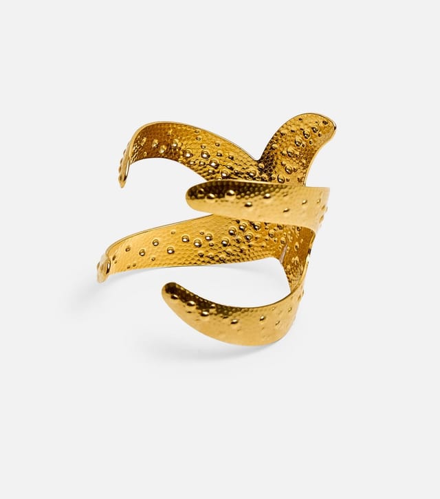 Public Desire Gold Tone Adjustable Starfish Cuff Bracelet Public Desire New Look - 3