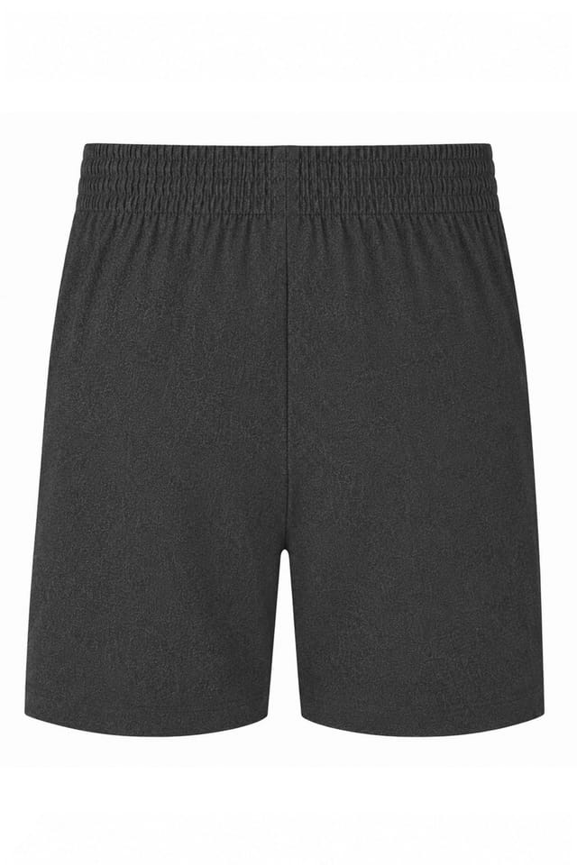 David Luke David Luke Men's Pull-Up School Shorts in Charcoal - 2