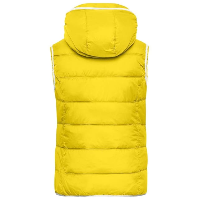 James and Nicholson James and Nicholson Women's Maritime Gilet in Bright Yellow - 2