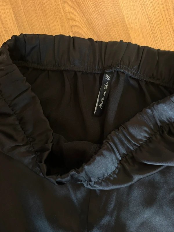 ASOS ASOS Black Satin Trousers - 1