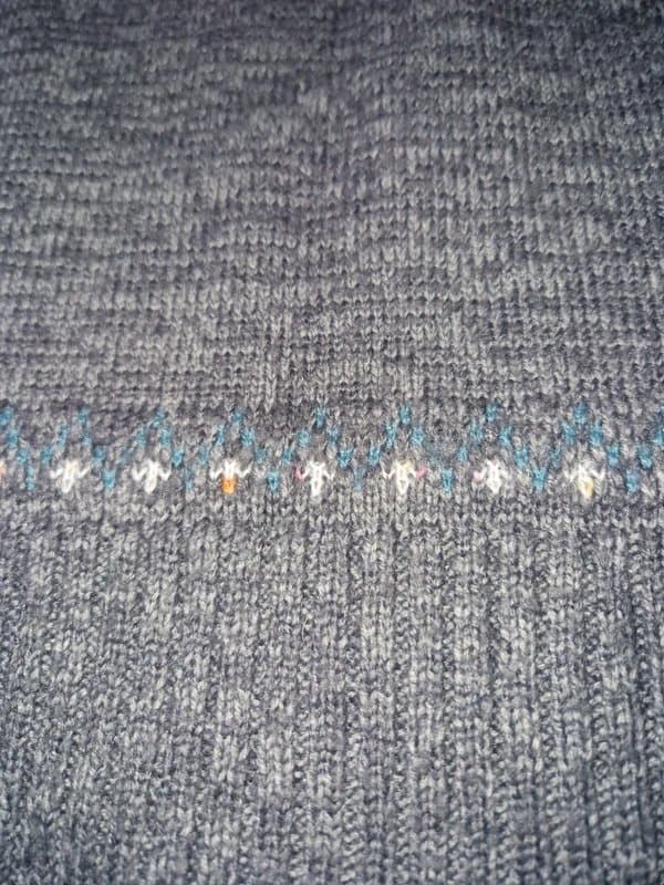 Cotton Traders Size 14 cotton traders fair isle turtleneck jumper