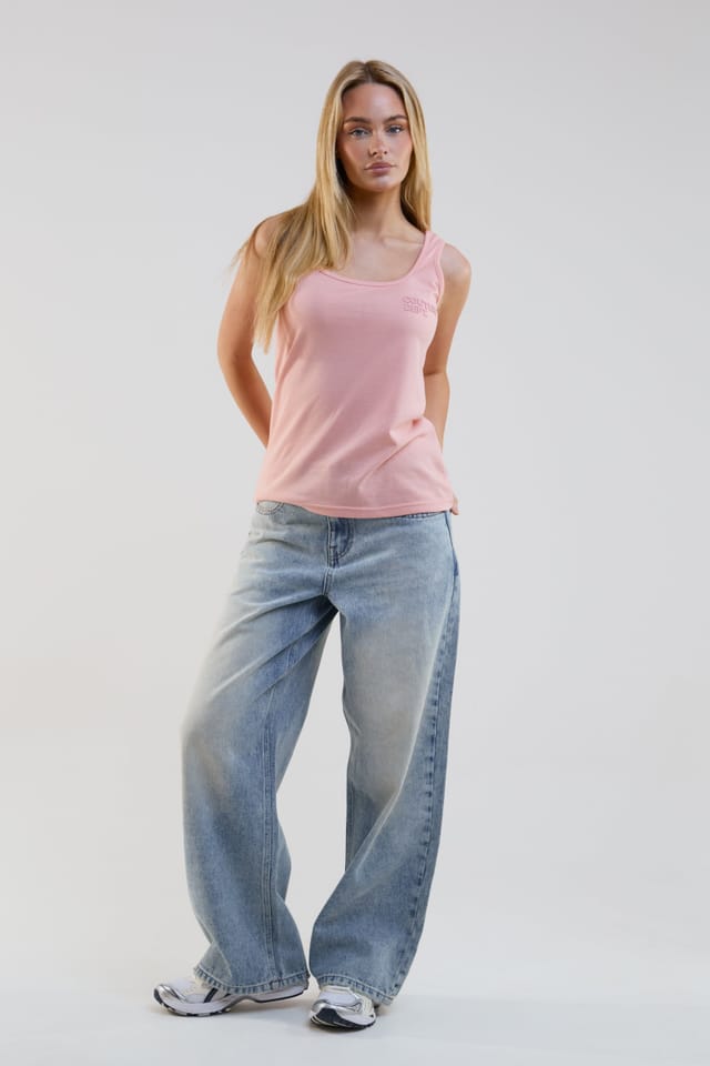 BCouture BCouture Women's Wide Leg Jeans in Light Blue - 2