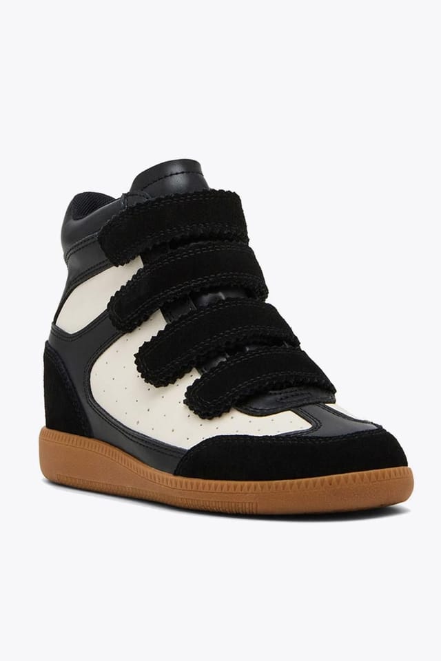Steve Madden STEVE MADDEN Women's 'Mustang Trainer Black' Trainers in White - 2