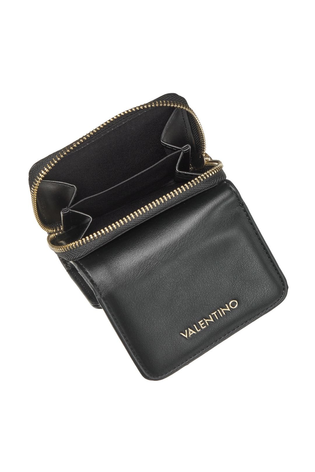Valentino Bags Valentino Bags Women's West Trifold Purse Black - 4