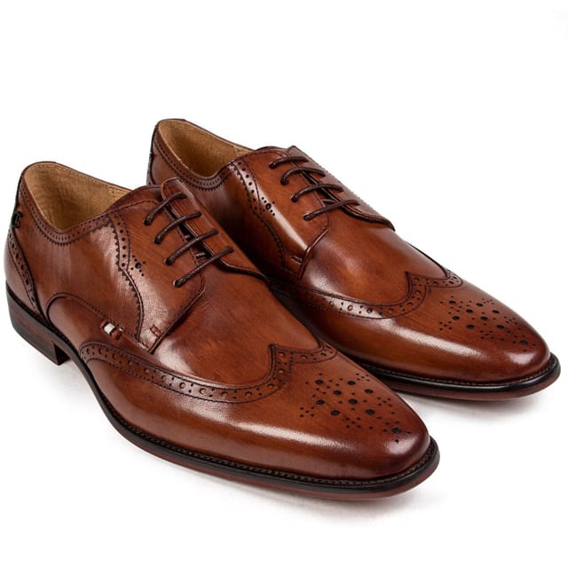 Simon Carter SIMON CARTER Men's Beagle Shoes in Tan - 2