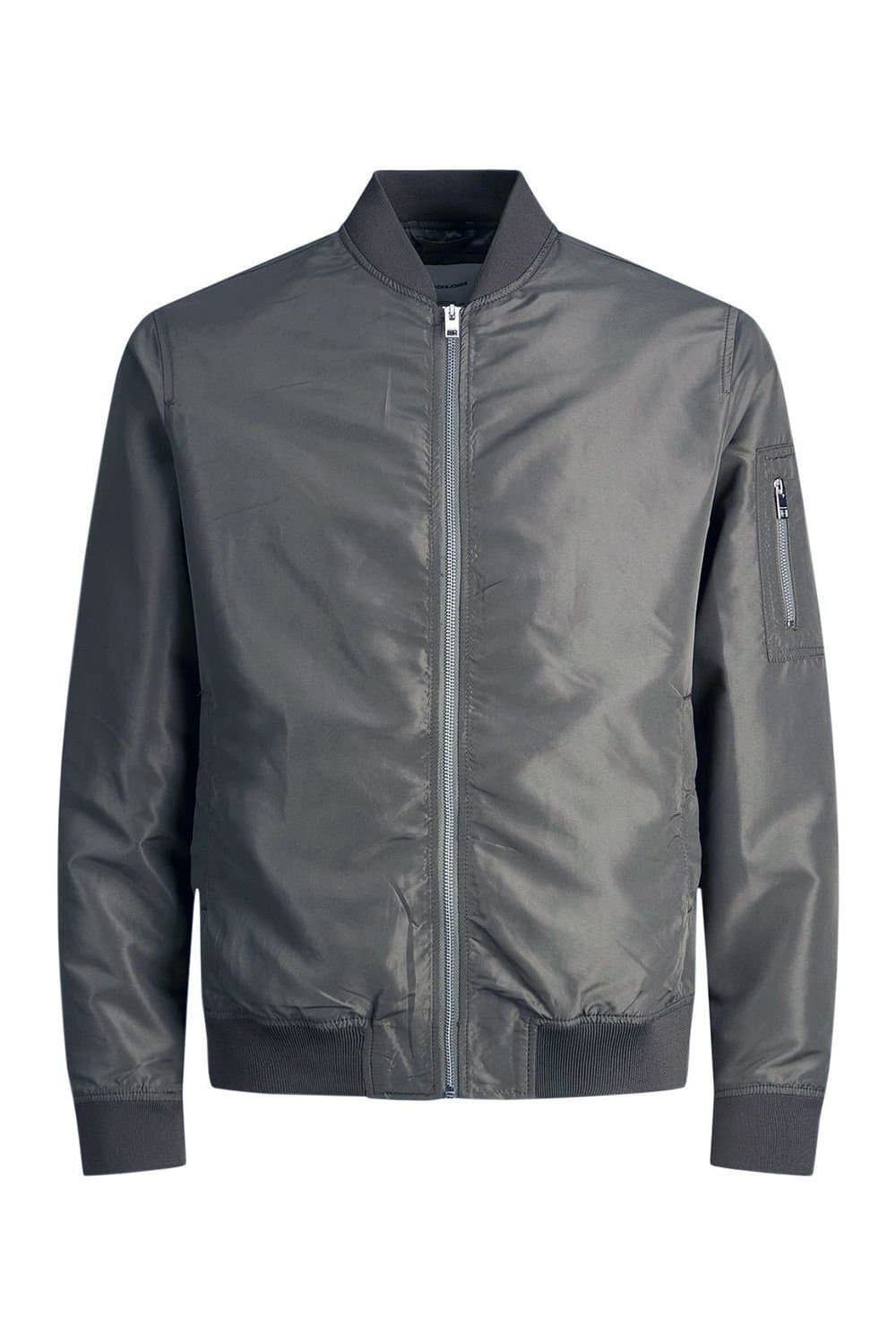 jack & jones Jack & Jones Men's Mens Bomber Jacket Dusty Olive Polyester Long Sleeve Size S