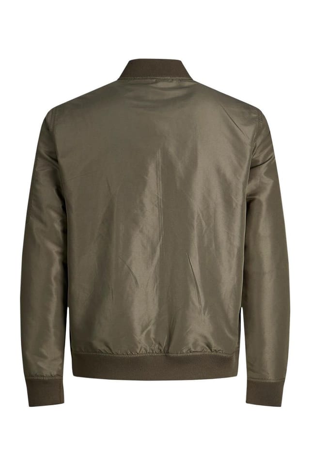 jack & jones Jack & Jones Men's Mens Bomber Jacket Dusty Olive Polyester Long Sleeve Size S - 2
