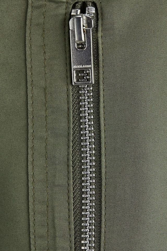 jack & jones Jack & Jones Men's Mens Bomber Jacket Dusty Olive Polyester Long Sleeve Size S - 3