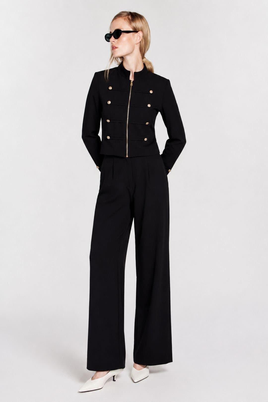 Happiness Istanbul Happiness Istanbul Women's Two Piece Coord Set in Black