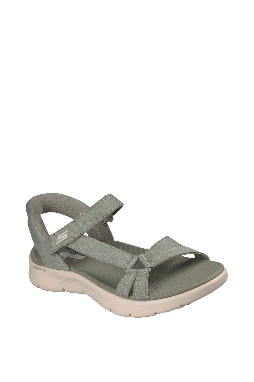 Skechers Skechers Women's GO WALK Flex Illuminate Sandal in Green