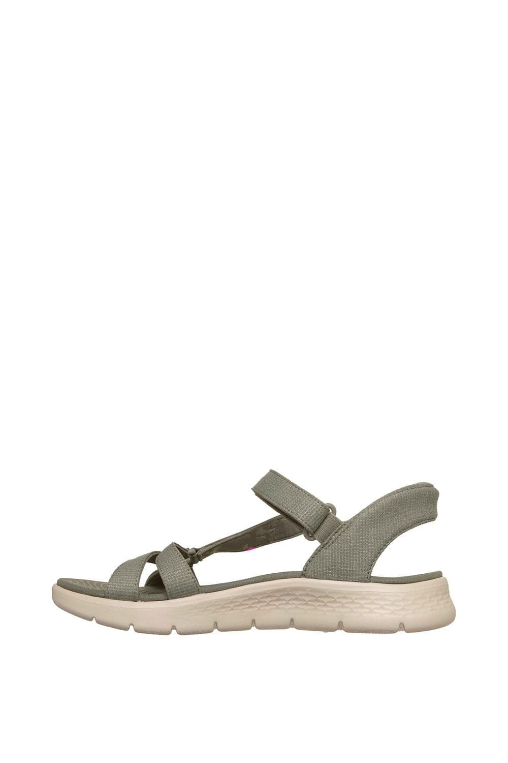 Skechers Skechers Women's GO WALK Flex Illuminate Sandal in Green - 4