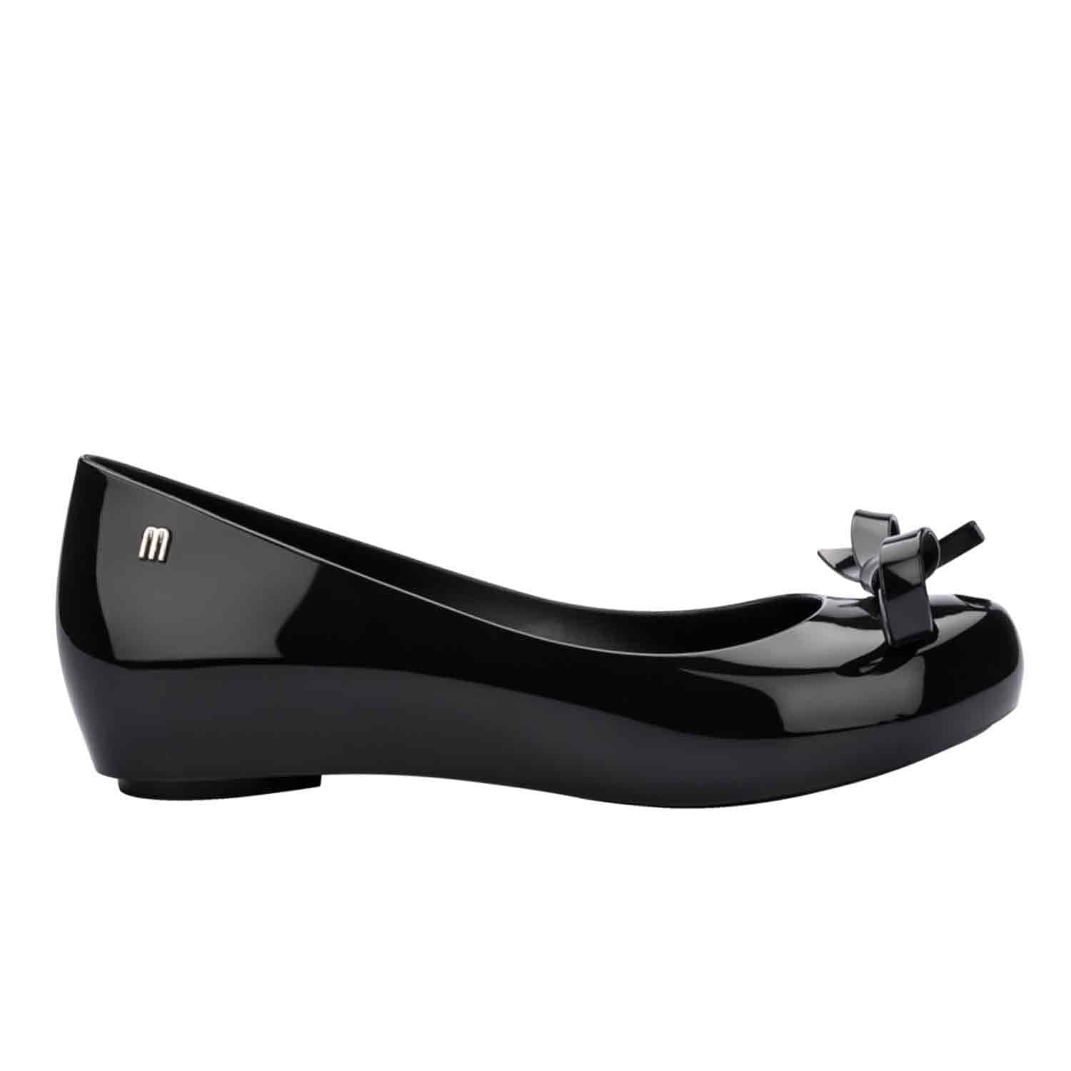 Melissa Shoes Melissa Shoes Women's Ultragirl Bow III Ballet Flat in Black