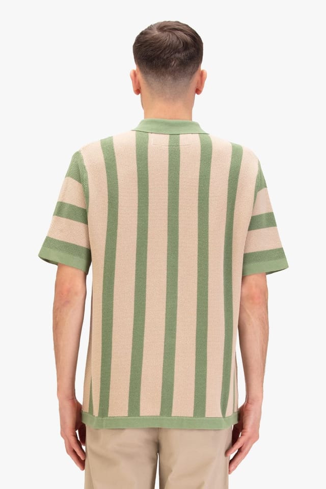 Luke 1977 Luke 1977 Men's Deck Knitted Shirt in Light Green - 2