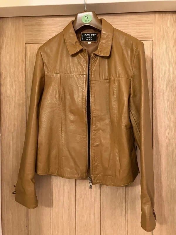 leather trend Vera pelle Butter-soft Flattering Leather Jacket