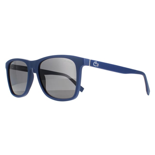 Lacoste Lacoste Men's Rectangle Matte Blue Grey Polarised L860SP - 2