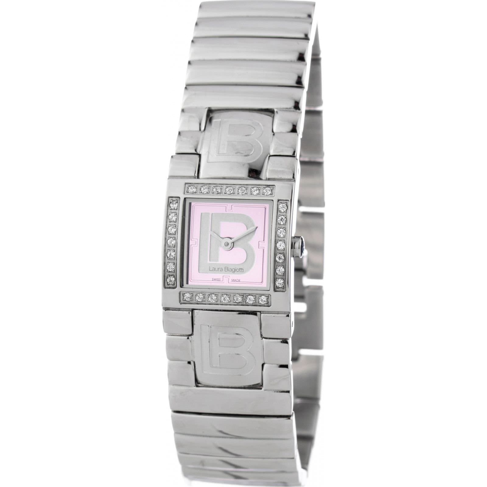 Laura Biagiotti Laura Biagiotti Women's LB0005-ROSA 21mm Quartz Watch in Silver