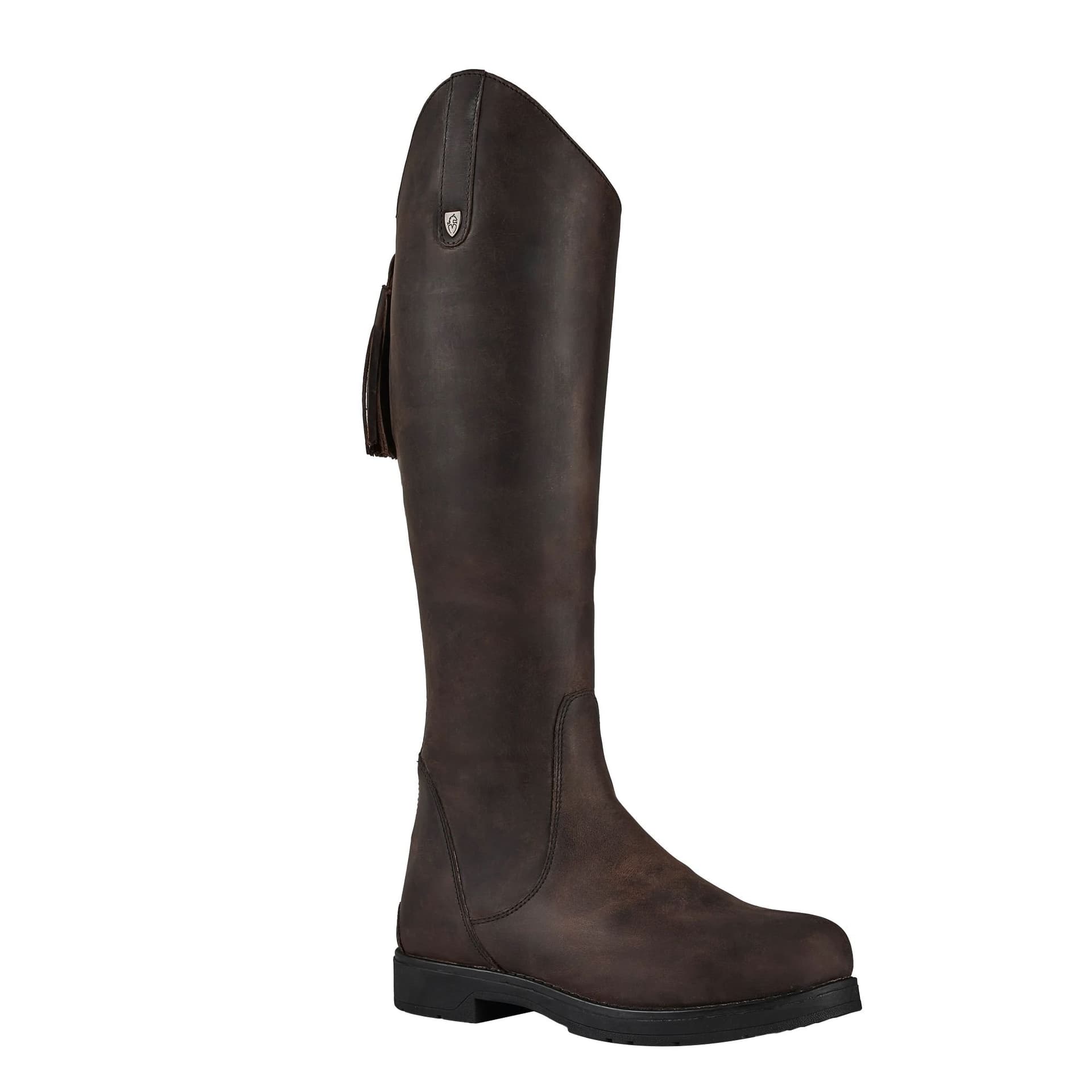 Moretta Moretta Women's Renata Leather Country Boots in Brown