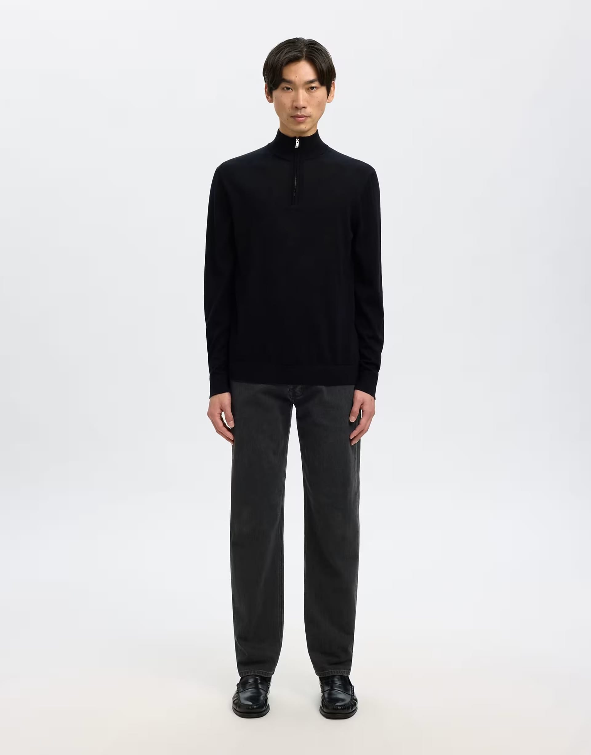 black denim