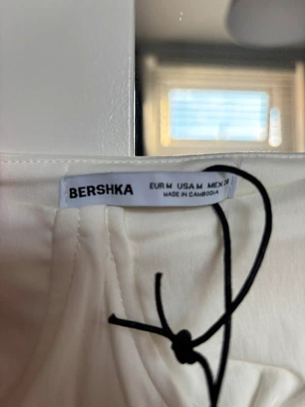 Bershka Bershka, white corset top