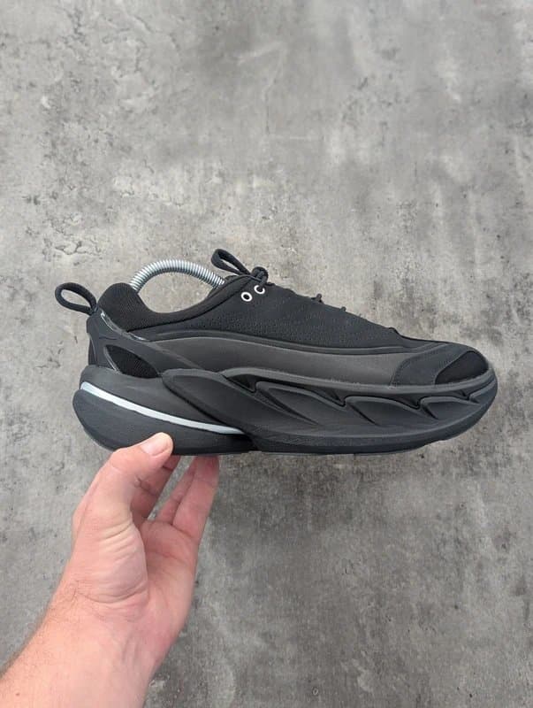 Hoka Hoka Elevon X Mens Pebax Plated Running Shoes Black 9UK | 595