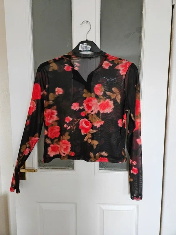 ASOS Design ASOS sheer blouse size 16-18