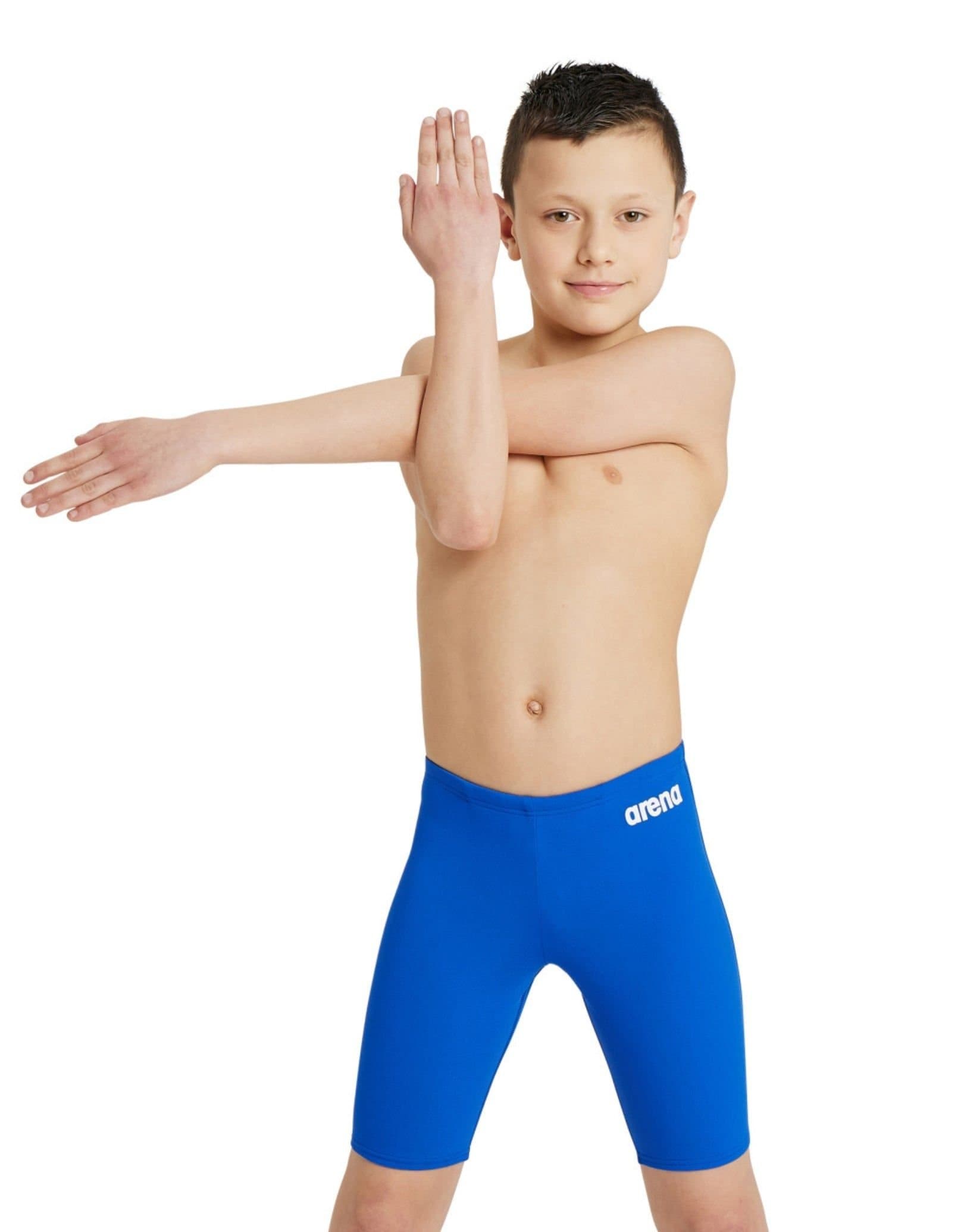 Arena Arena Boys' Royal/White Solid Swim Jammer