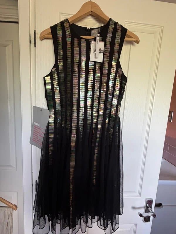 ASOS ASOS Metallic party dress