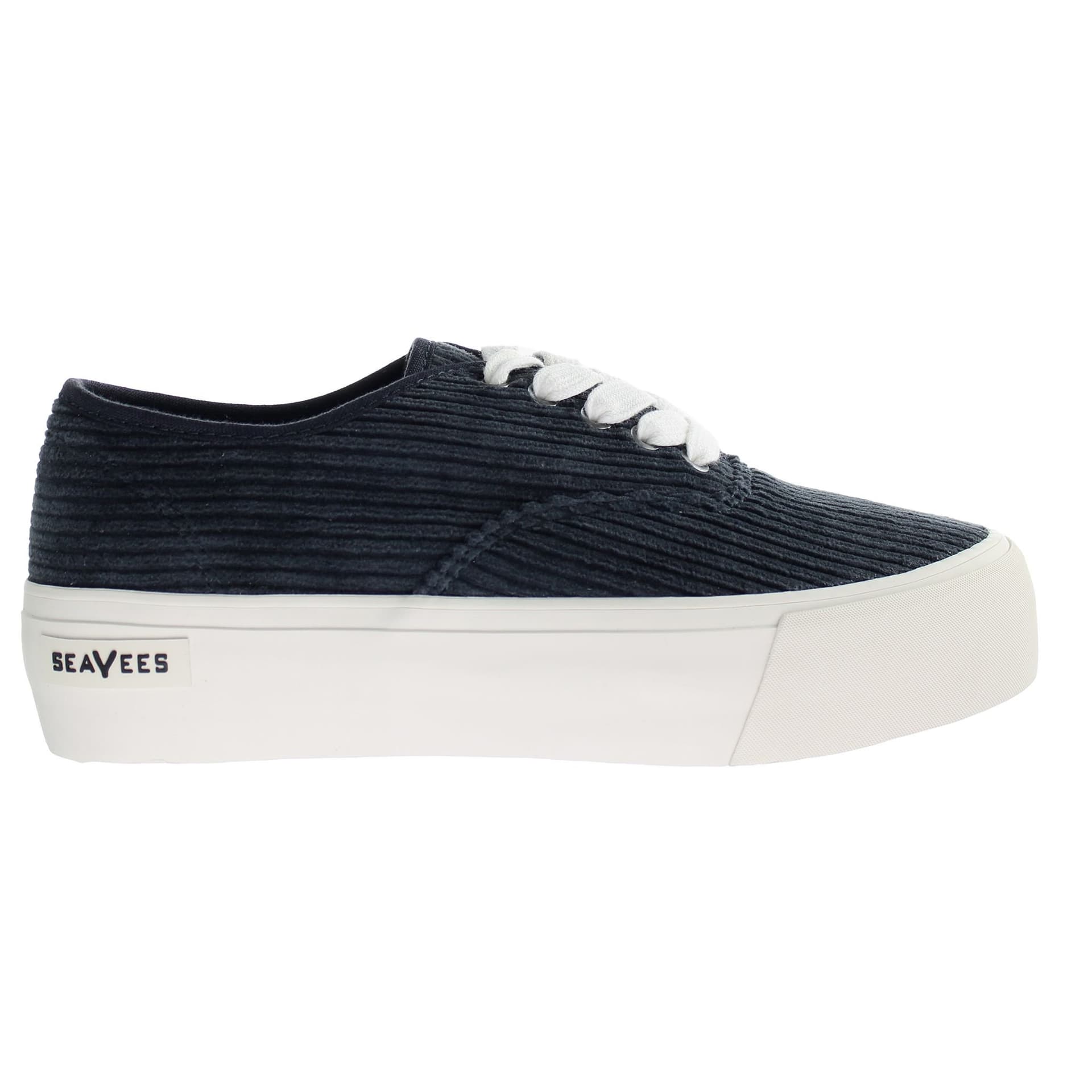 Seavees Seavees Women's Legend Night Corduroy Platfrom Sneaker Grey Trainers