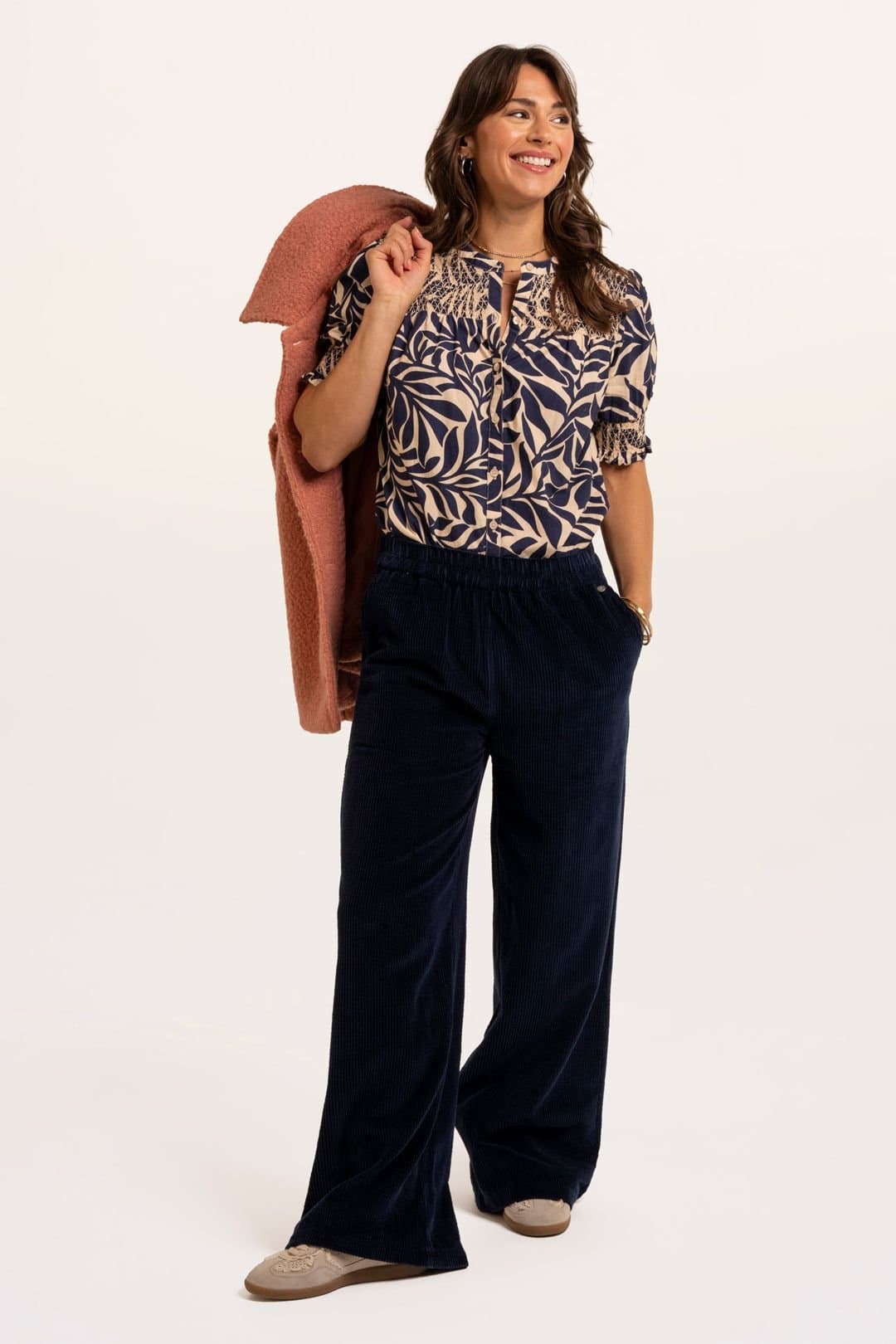 Brakeburn Brakeburn Women's Jinan Trouser in Navy