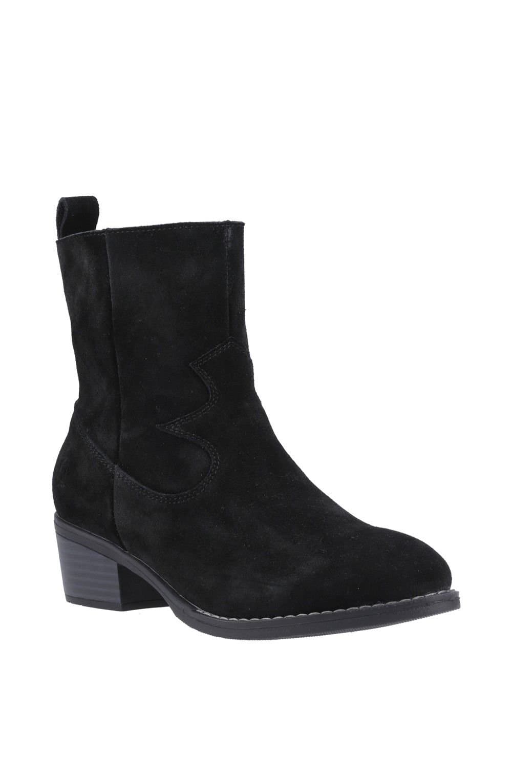Hush Puppies Hush Puppies Women's Ida Stitch Boot in Black