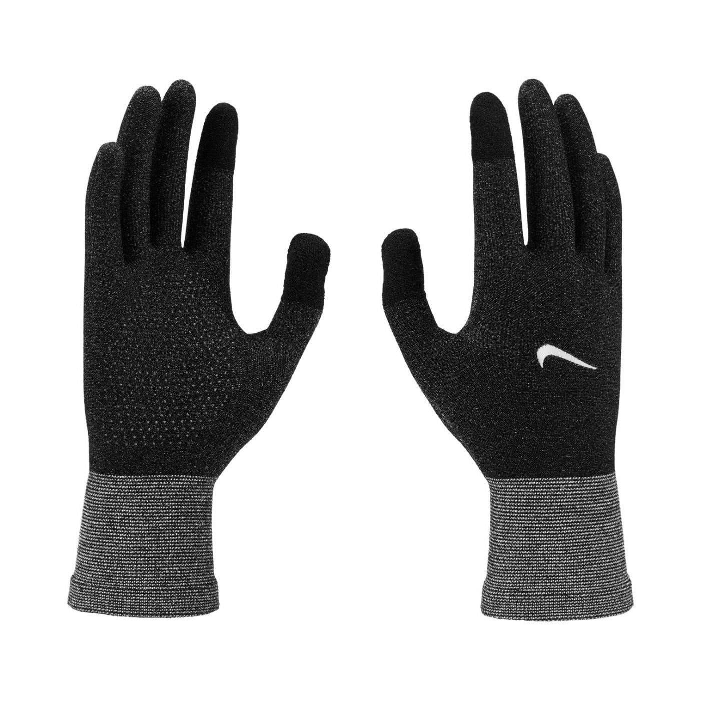 Nike Nike Men's Lightweight Knitted Running Gloves in Black