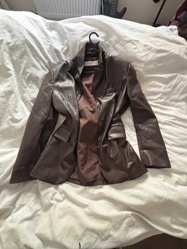 Bershka Stylish leather jacket